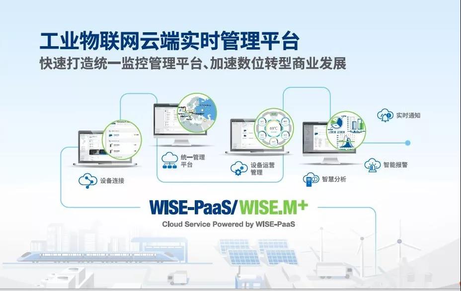 IoT产品 | WISE-PaaS/WISE.M+工业物联网云端即时管理平台 助力企业数字化转型